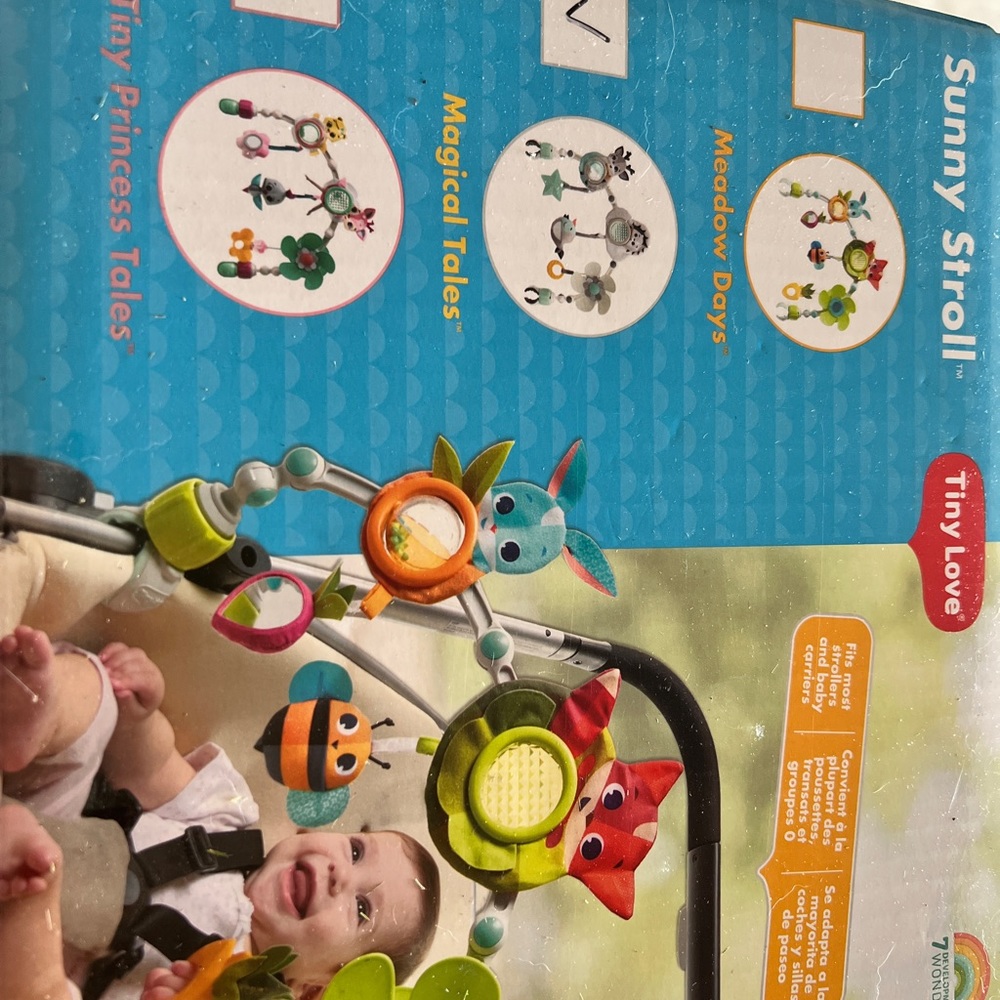 Sunny Stroll Tiny Love Car seat/Stroller/bassinet Activity attachment